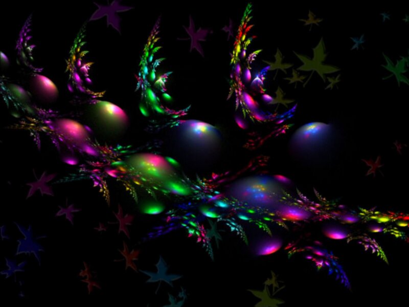 colorful fractal abstract art