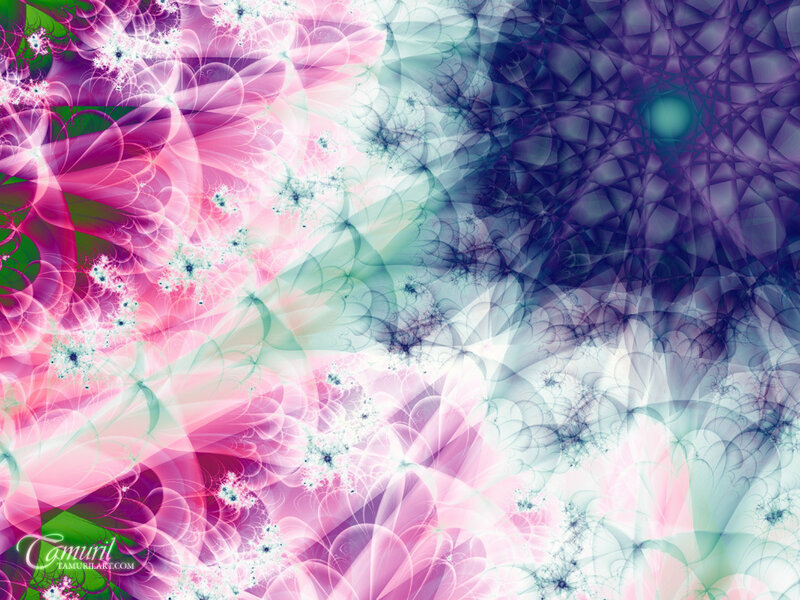 Colorful fractal abstract art
