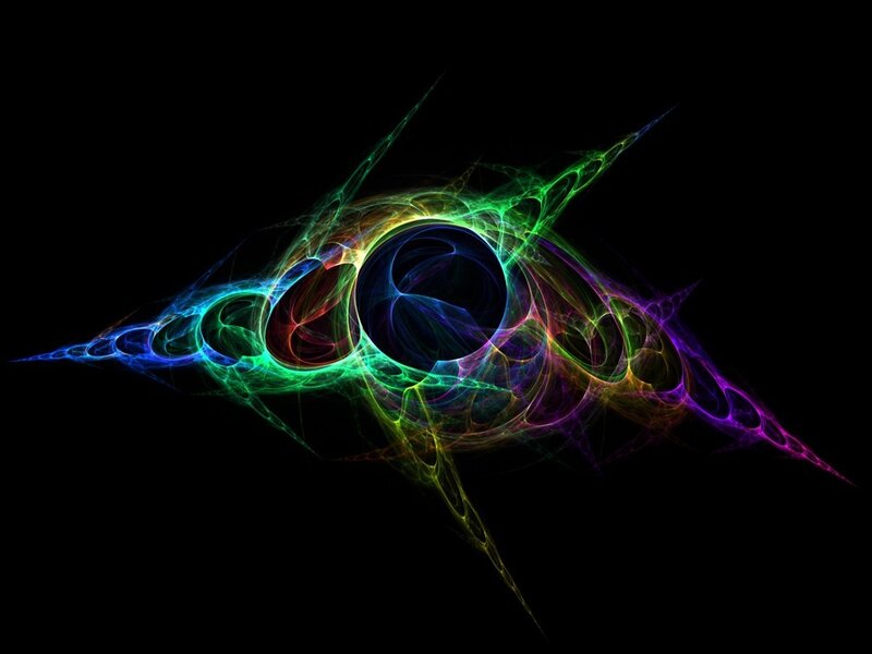 colorful fractal abstract design