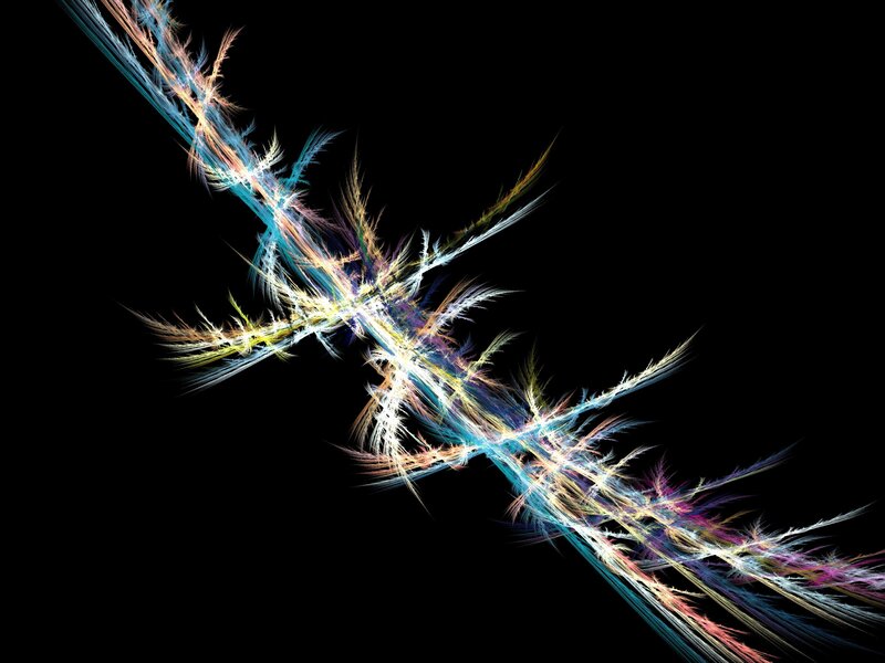 colorful fractal abstract design