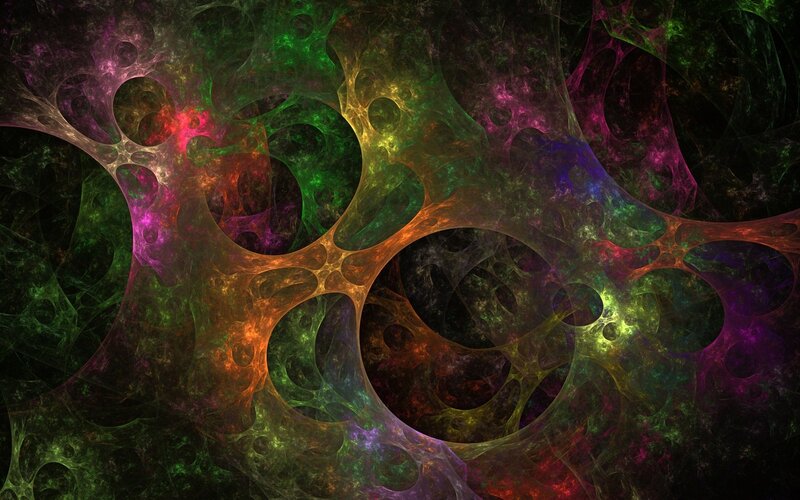 colorful fractal abstract pattern