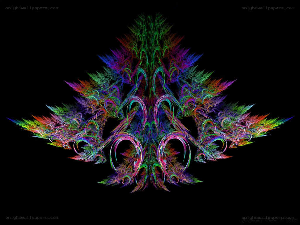 Colorful fractal art