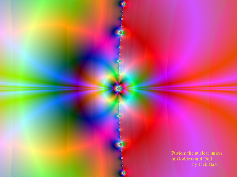 Colorful fractal art