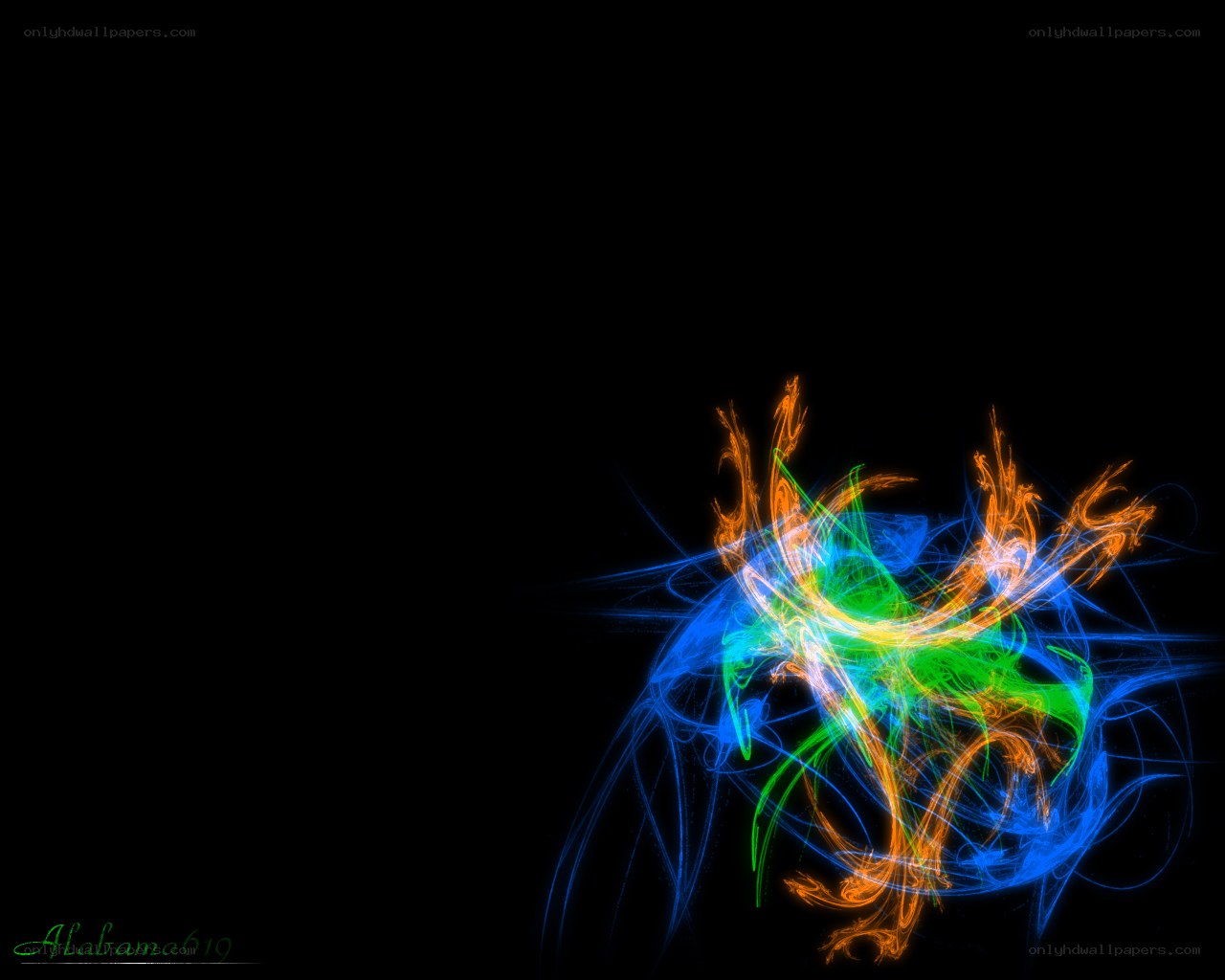 colorful fractal design