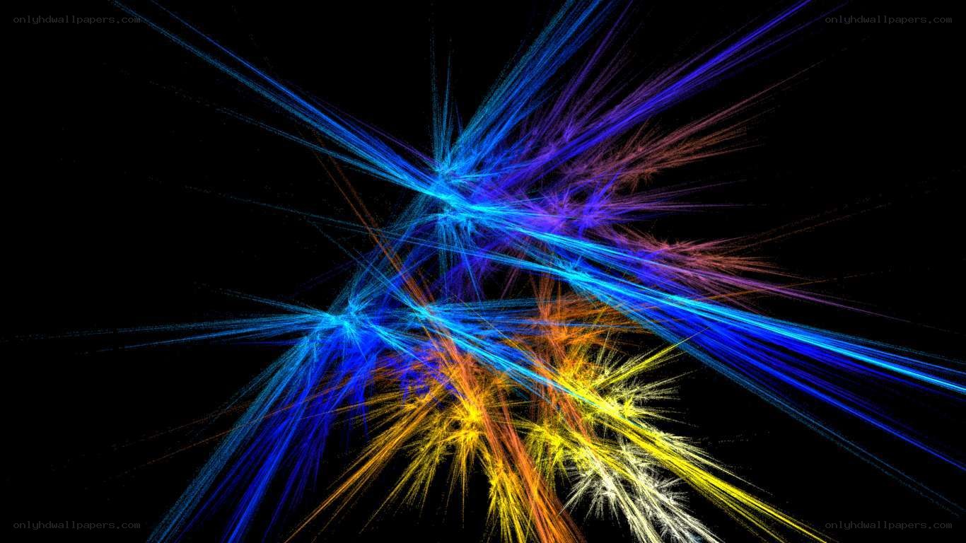 colorful fractal explosion