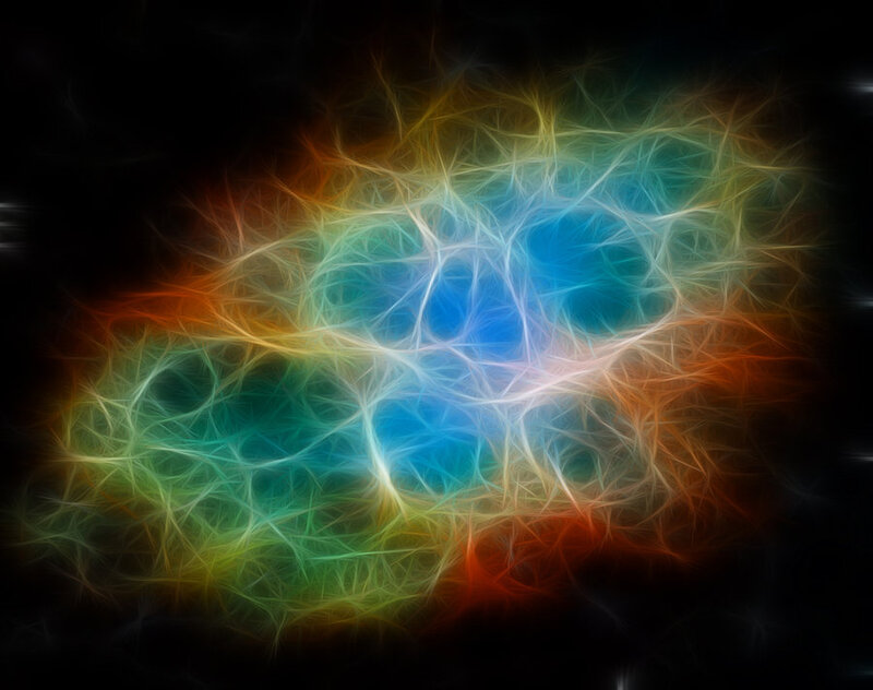 colorful fractal network
