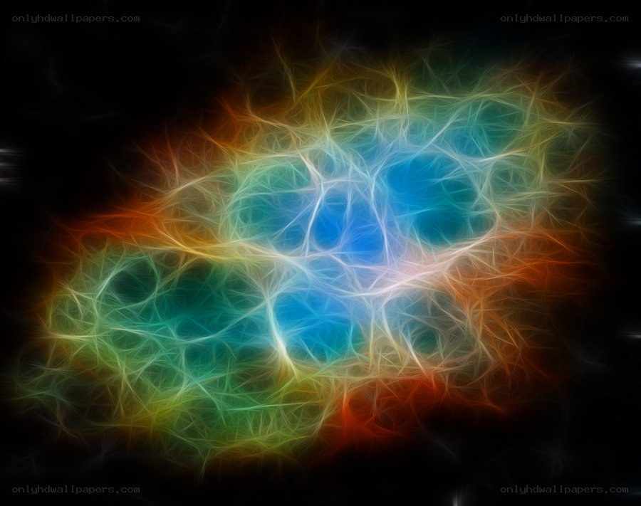 colorful fractal network