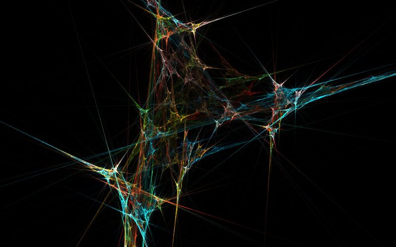 colorful fractal network