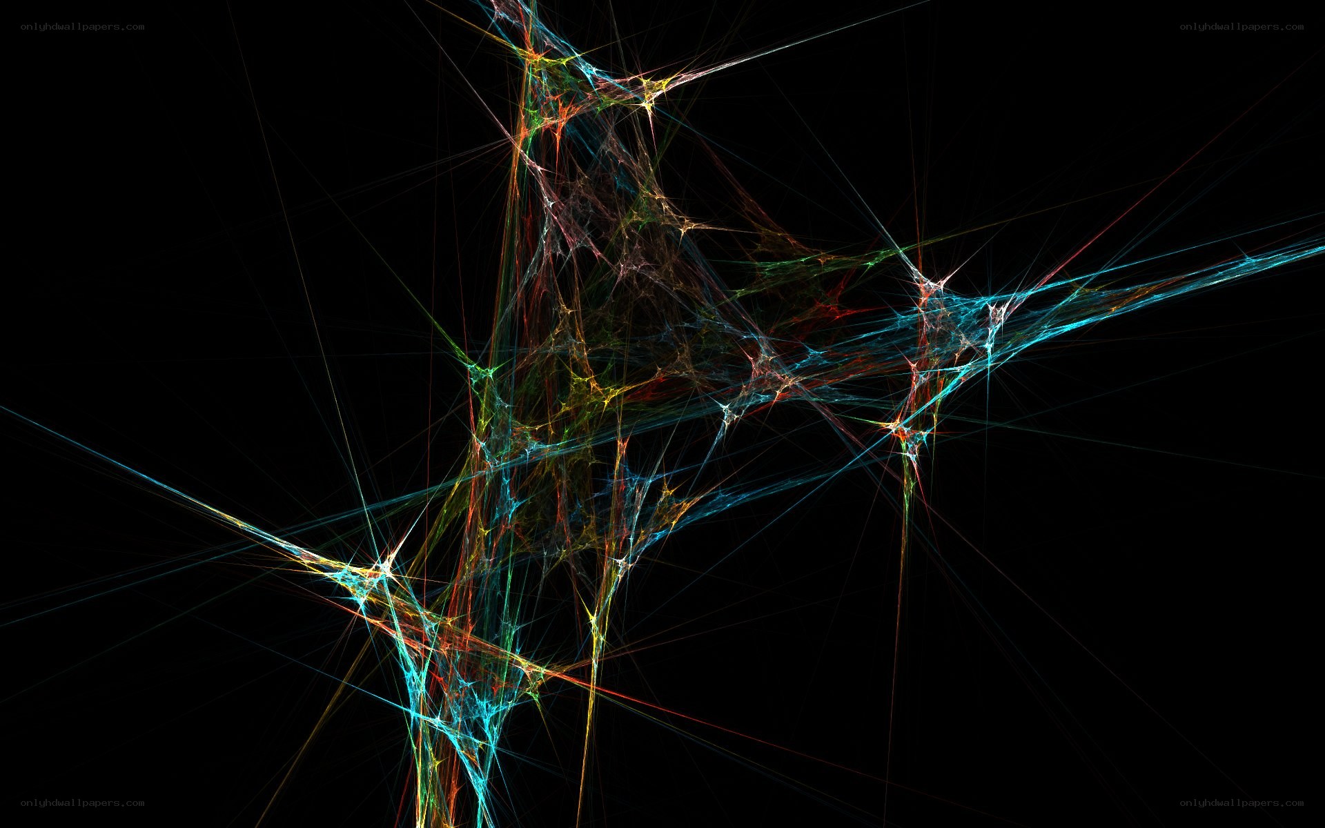colorful fractal network
