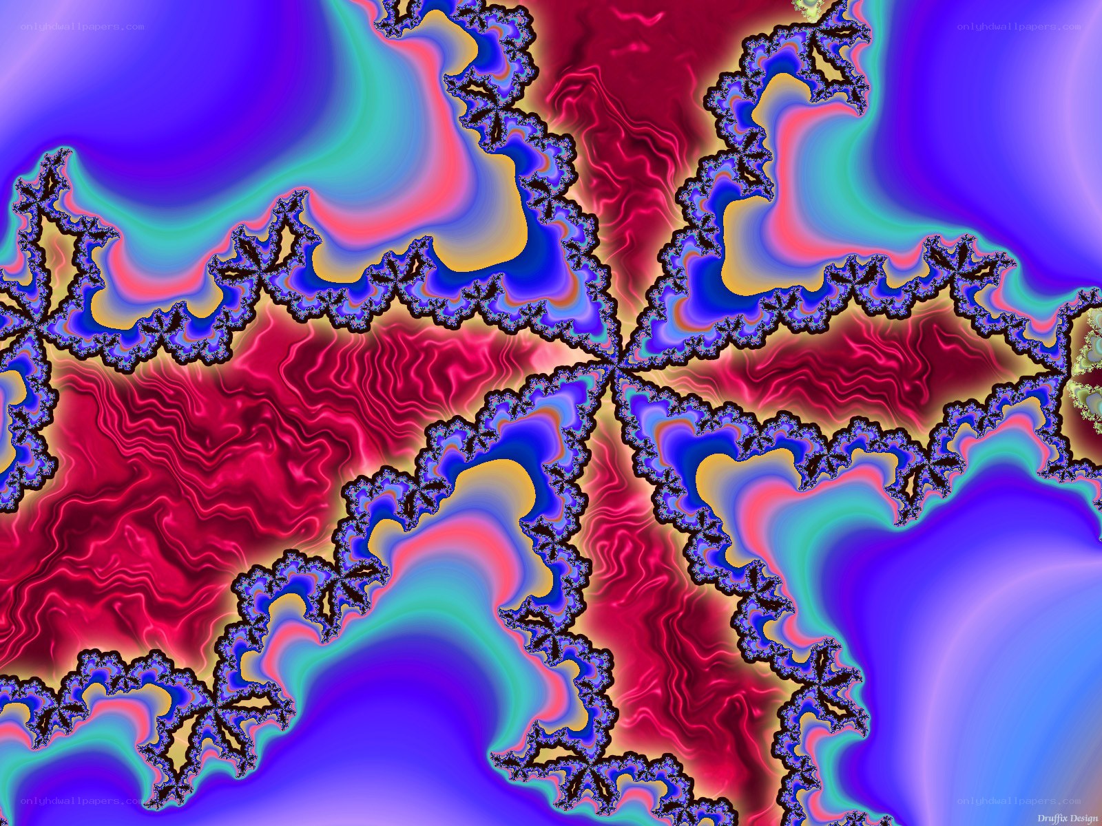 colorful fractal pattern