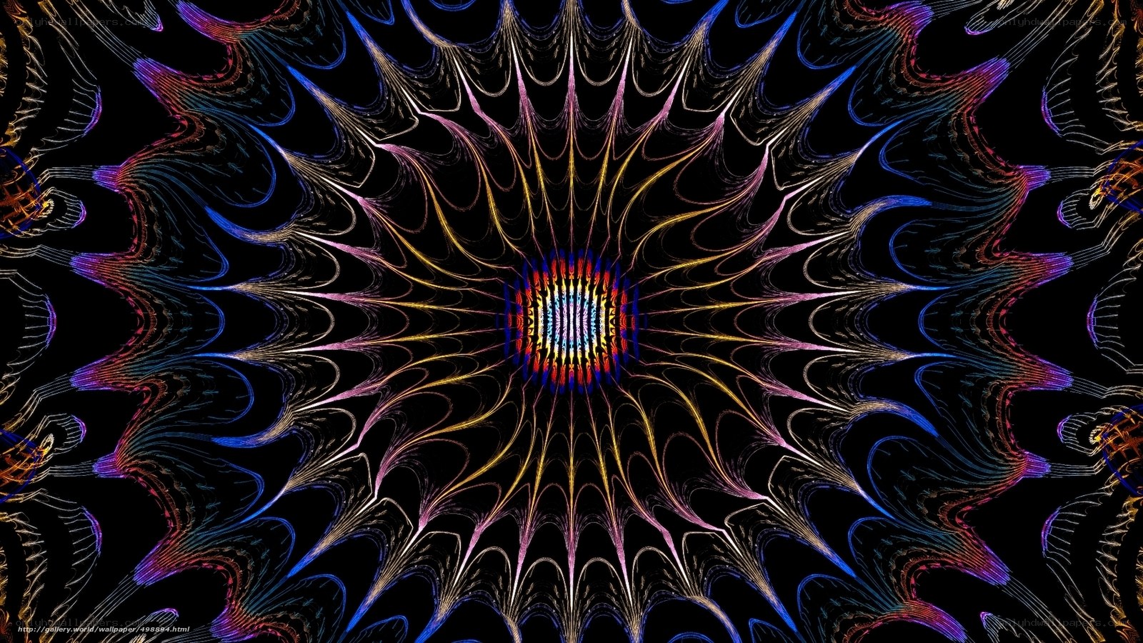 colorful fractal pattern