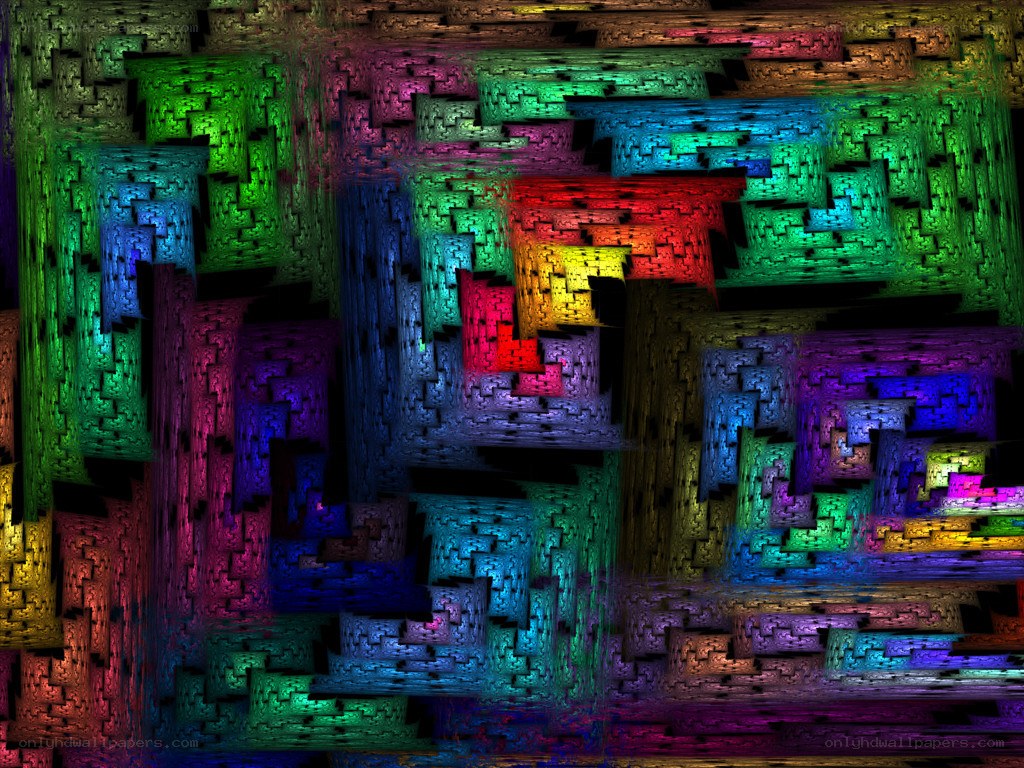 colorful fractal pattern