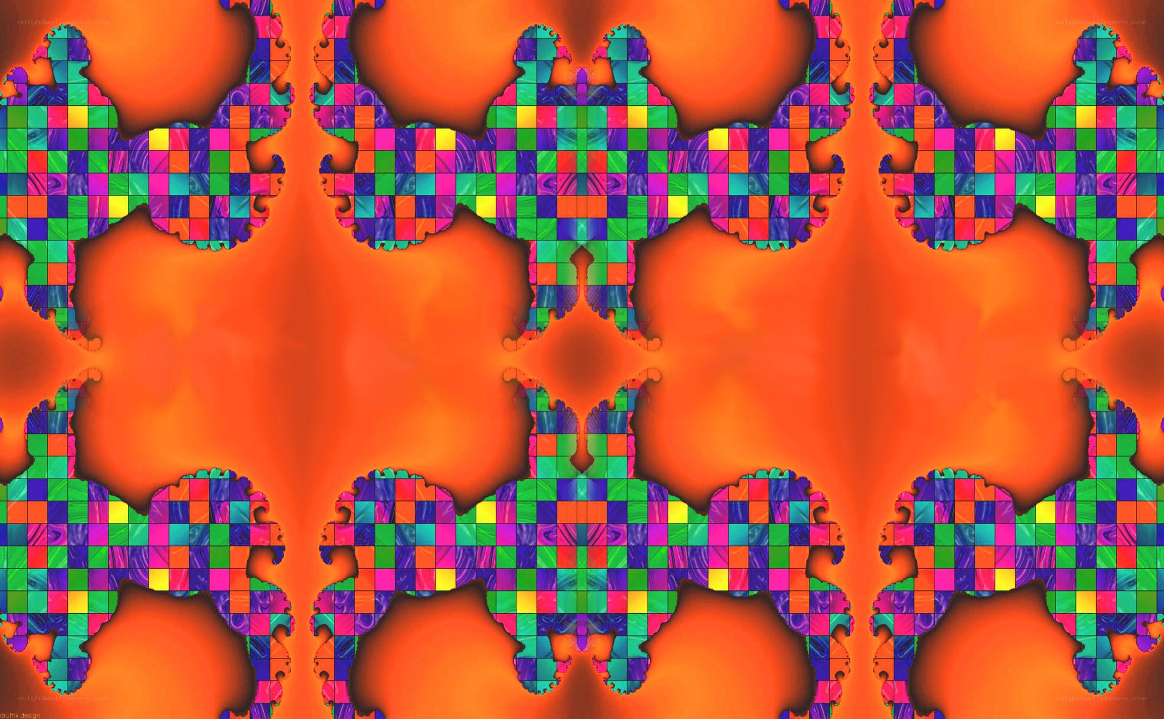 colorful fractal pattern