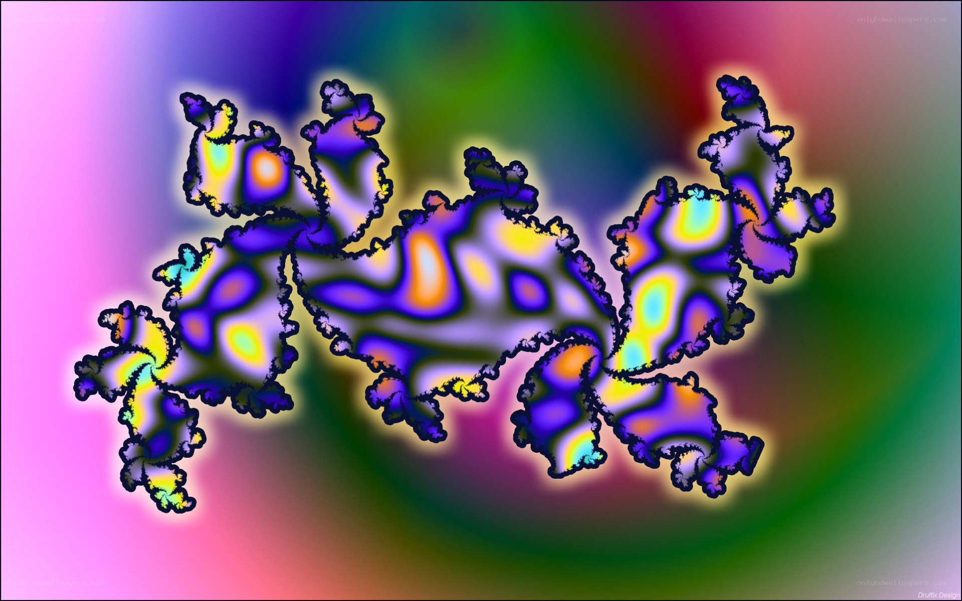 colorful fractal pattern