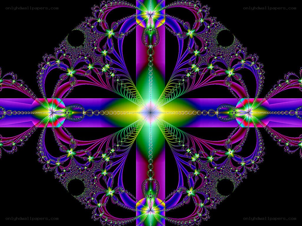 colorful fractal pattern