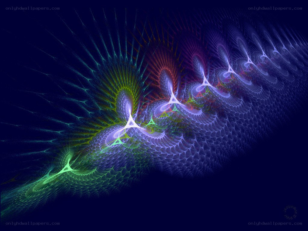colorful fractal pattern