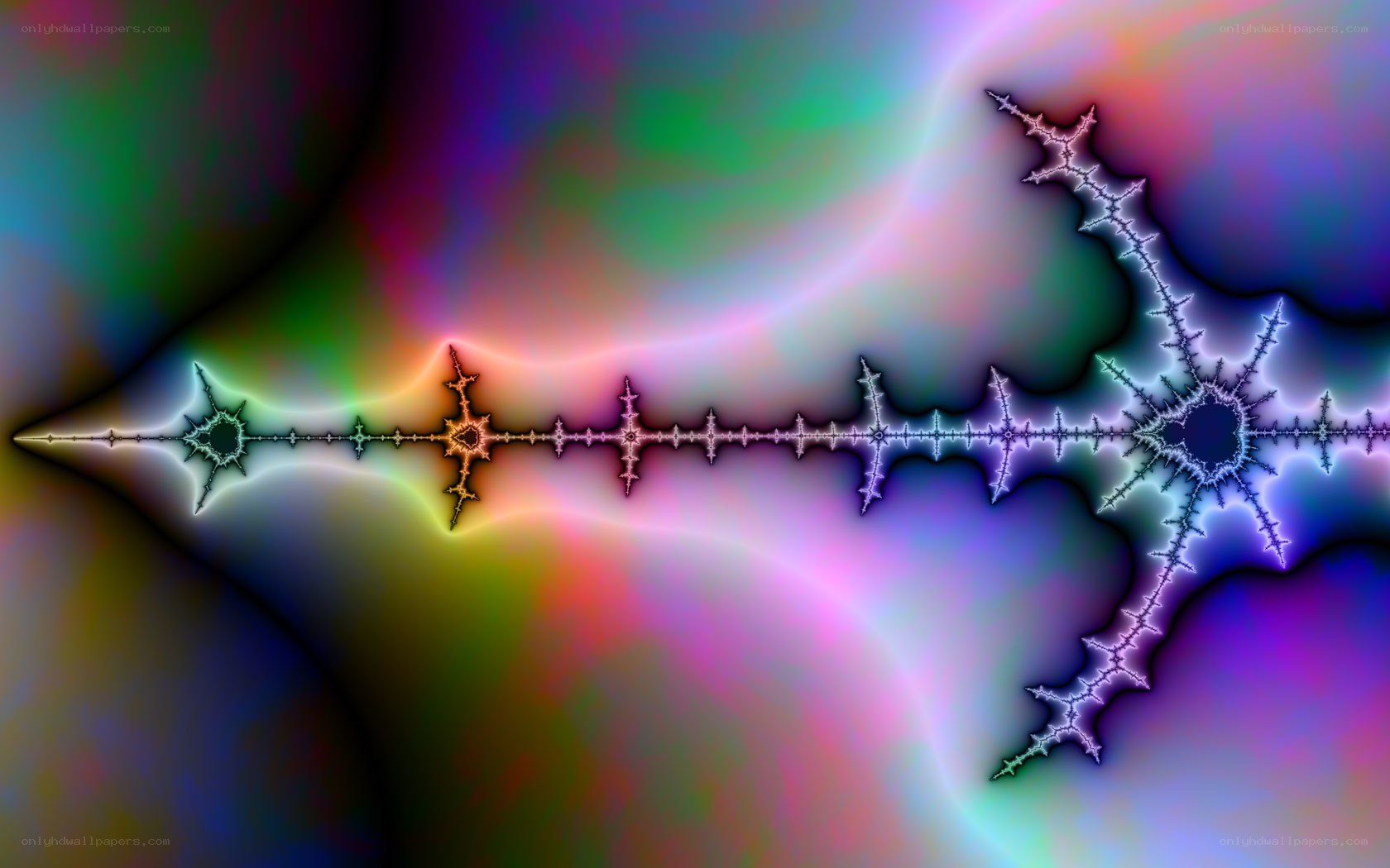 colorful fractal pattern