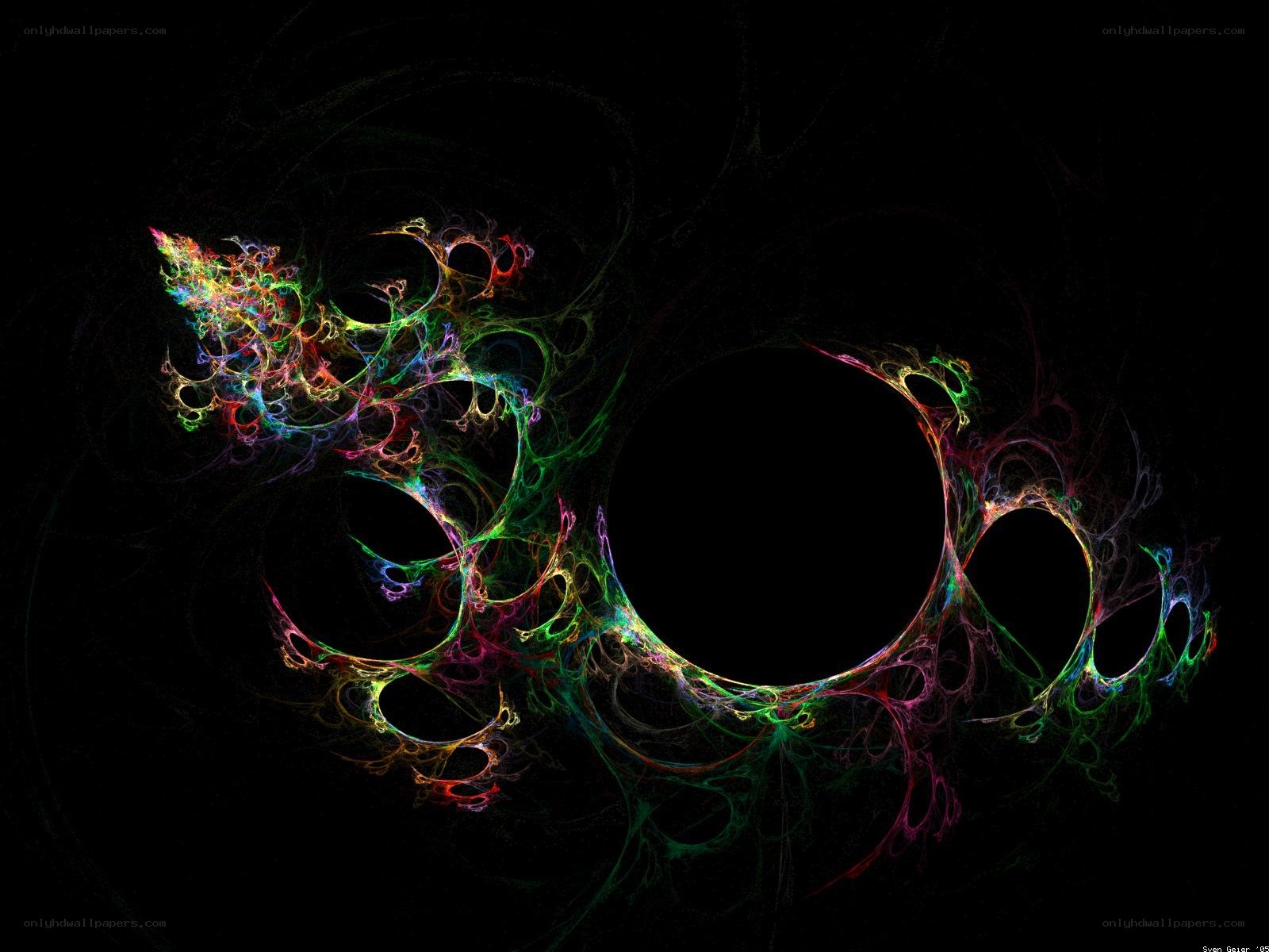 Colorful fractal pattern