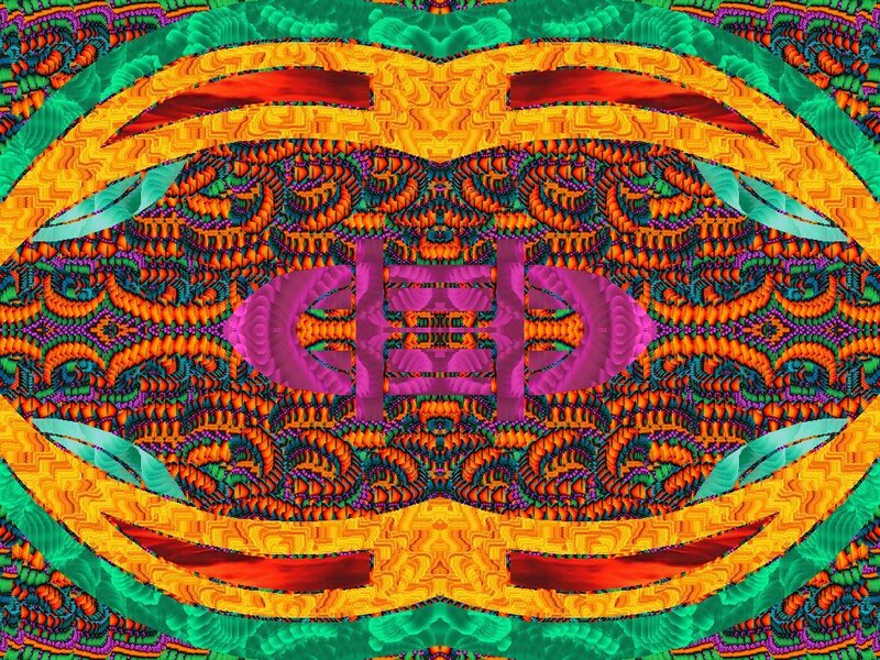 colorful fractal pattern