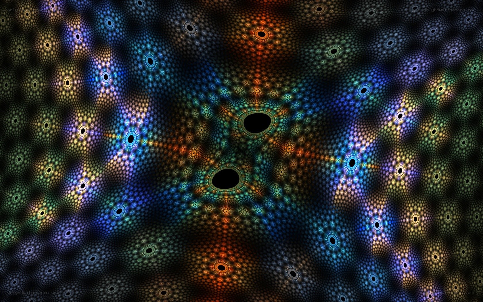 Colorful fractal pattern