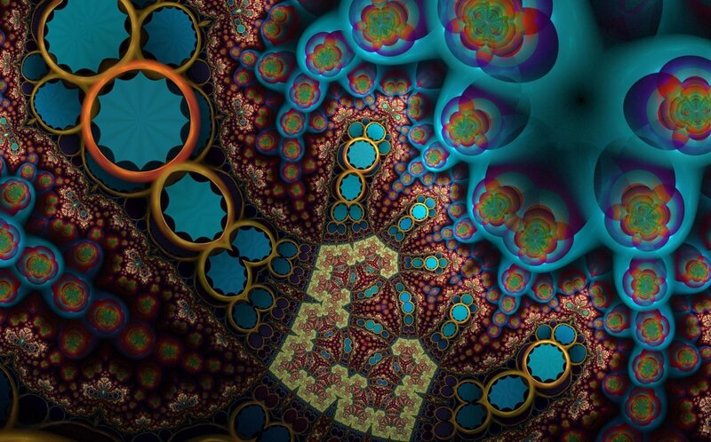 colorful fractal pattern