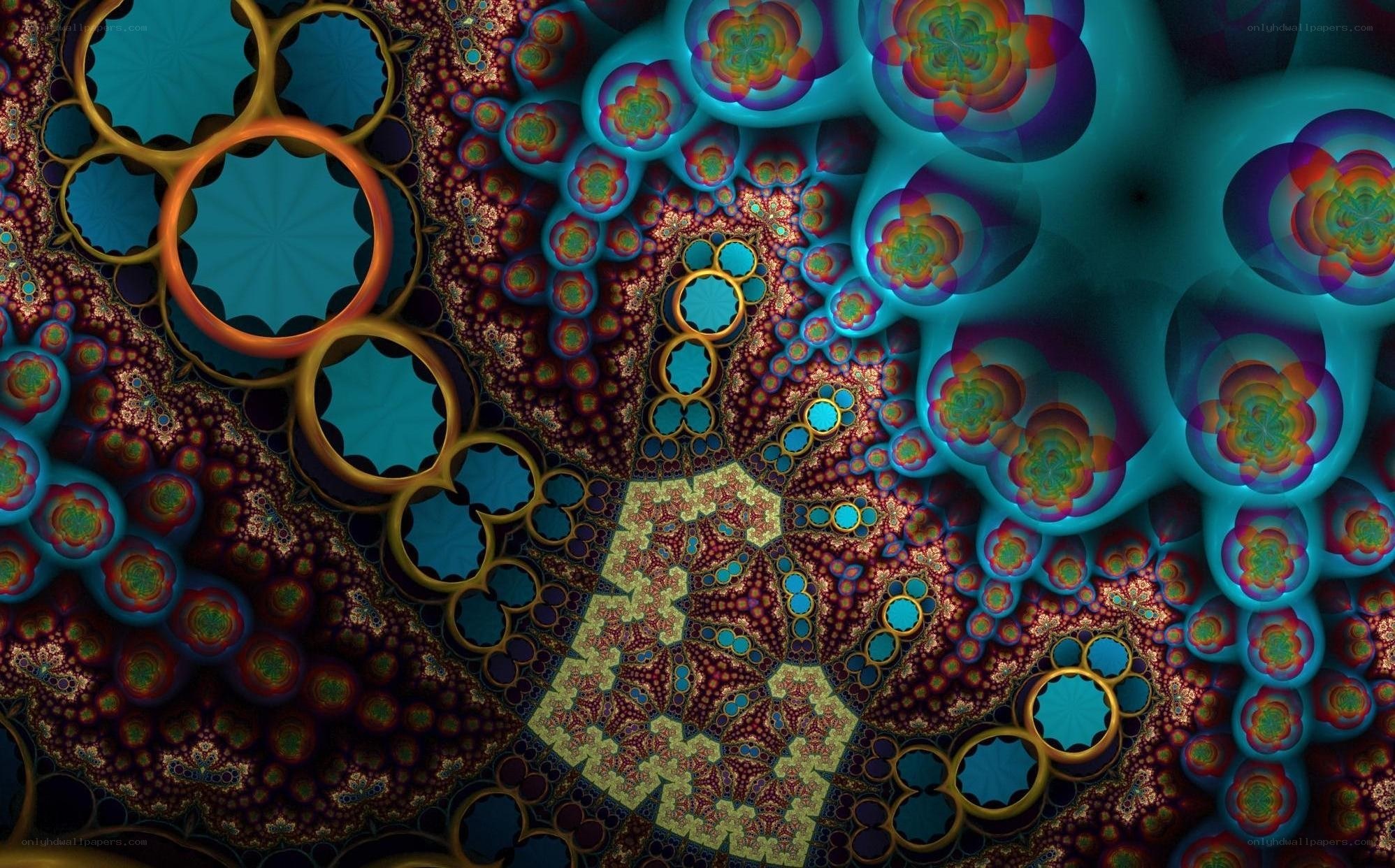 colorful fractal pattern