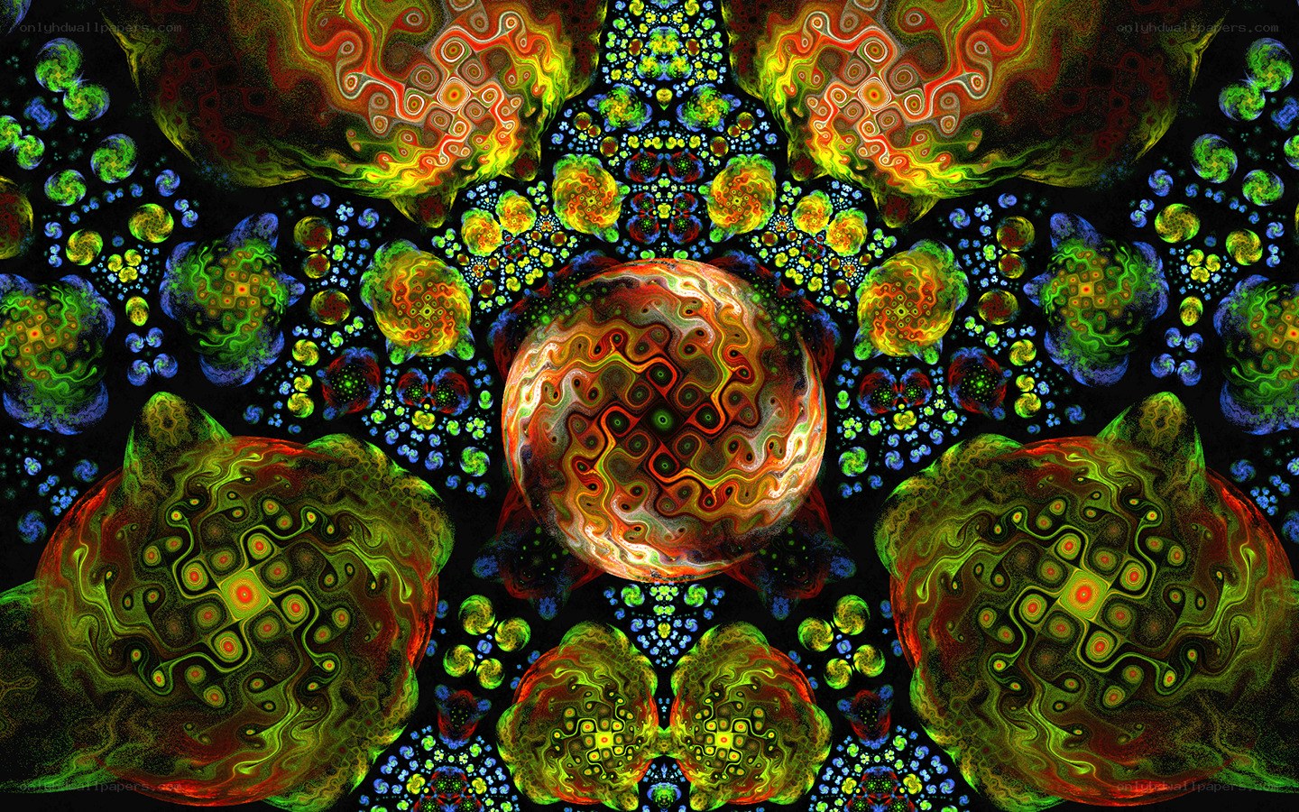 colorful fractal pattern
