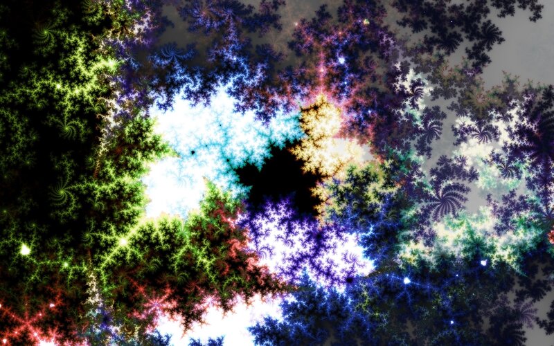 colorful fractal pattern