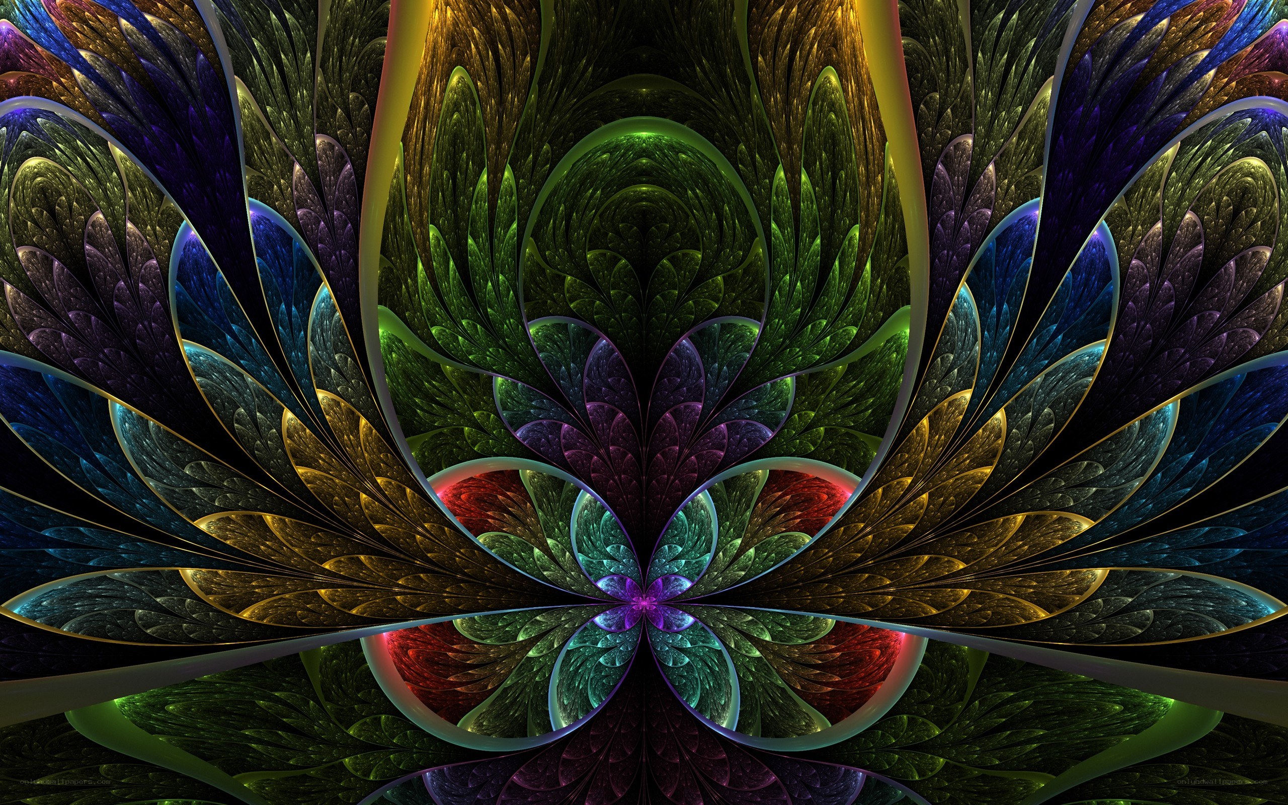 colorful fractal pattern