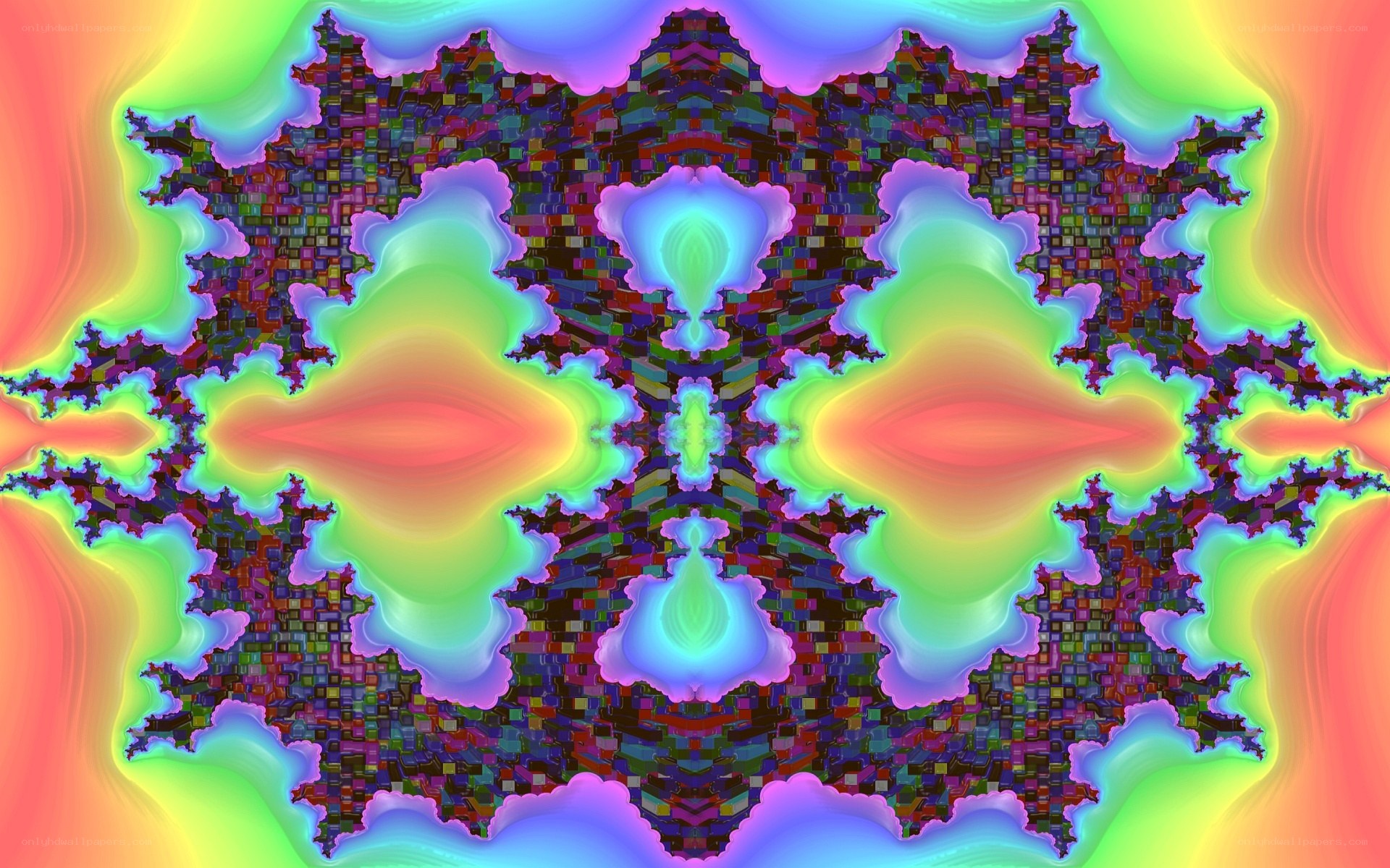 colorful fractal pattern