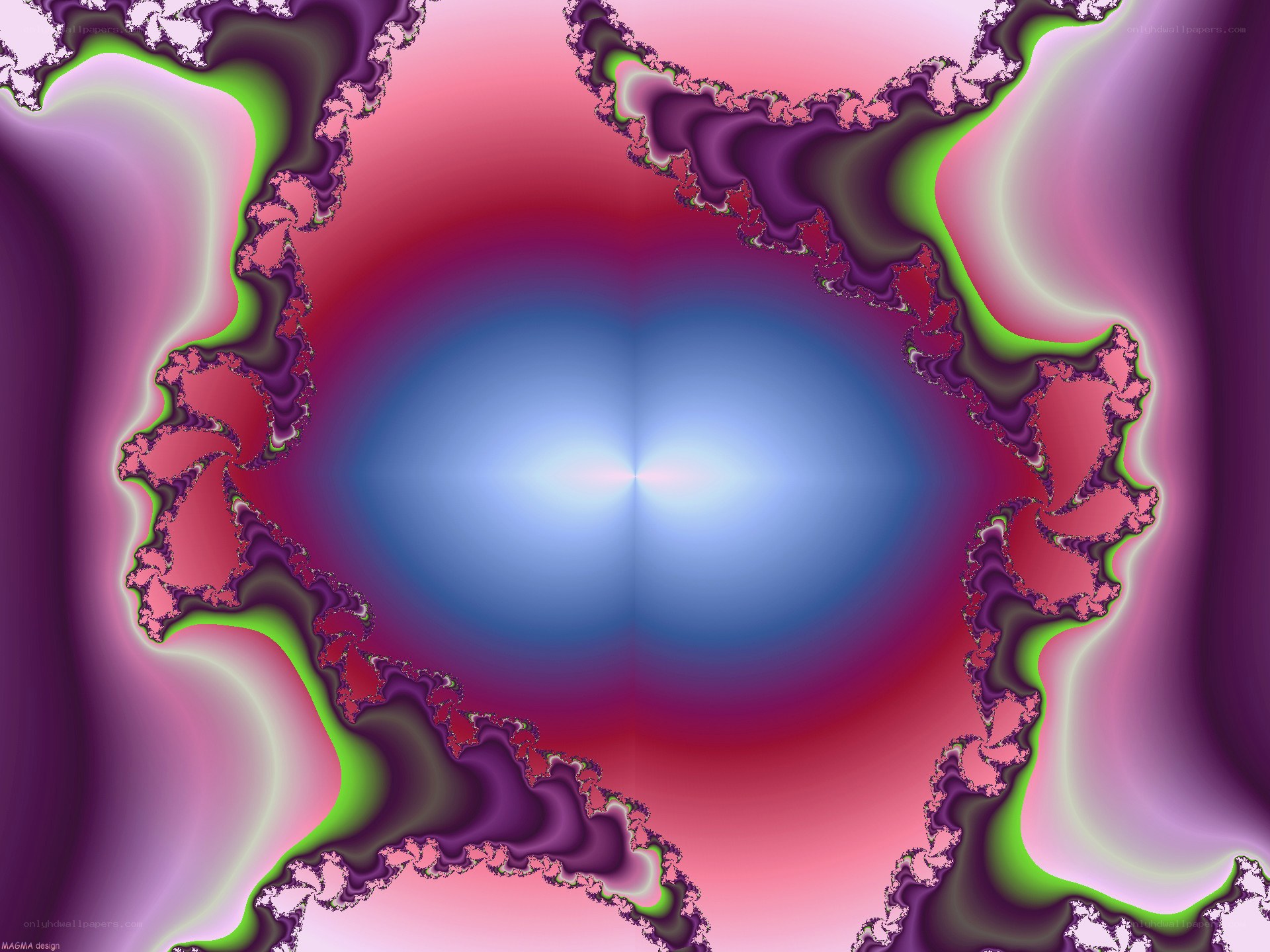 Colorful fractal pattern