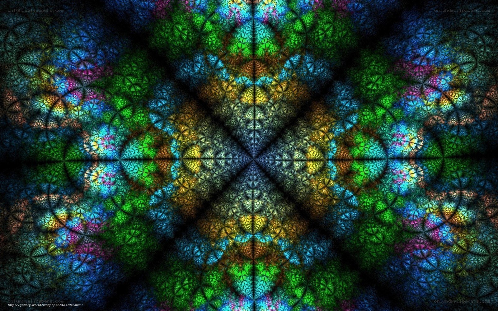 colorful fractal pattern