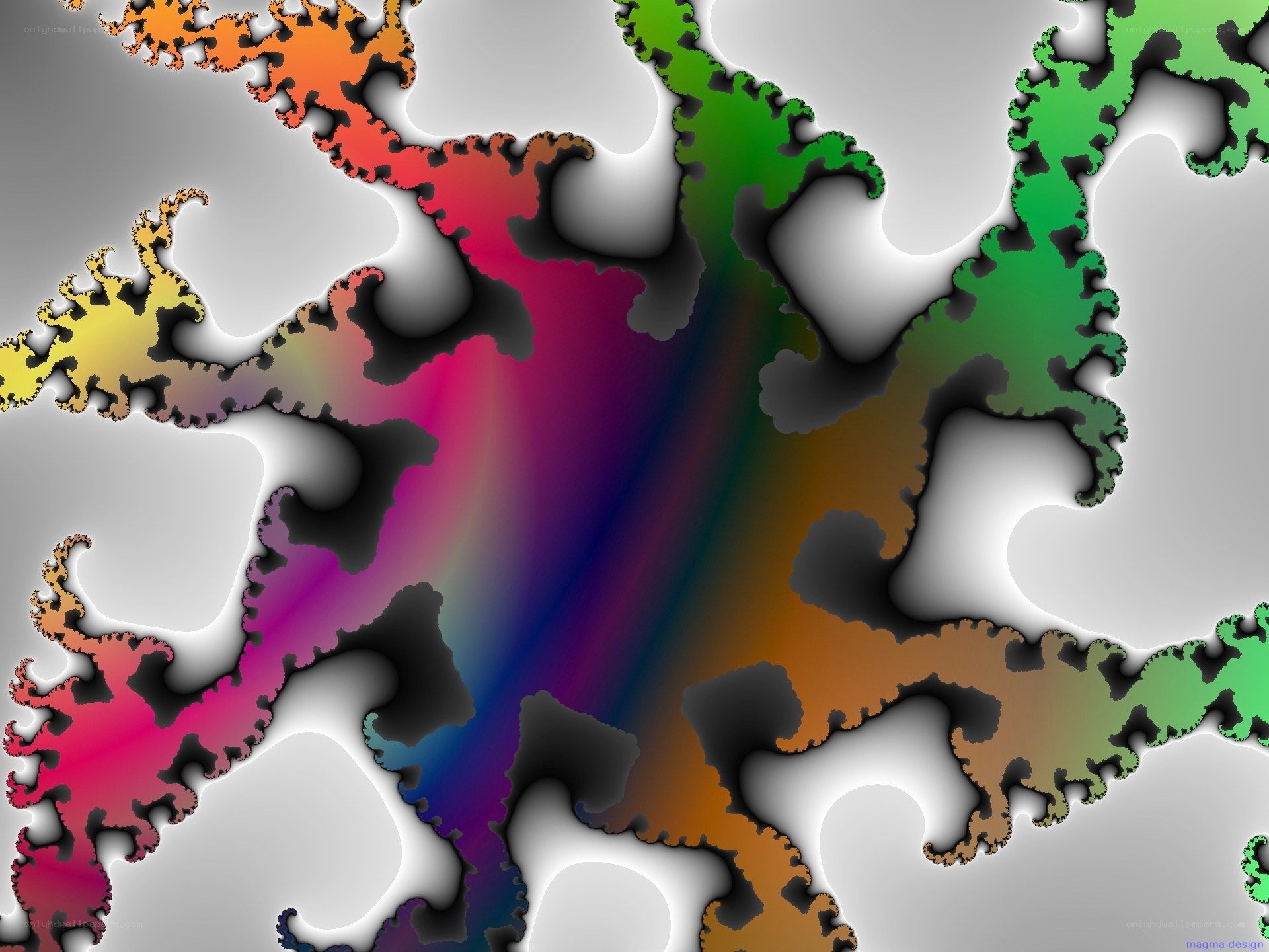 colorful fractal pattern