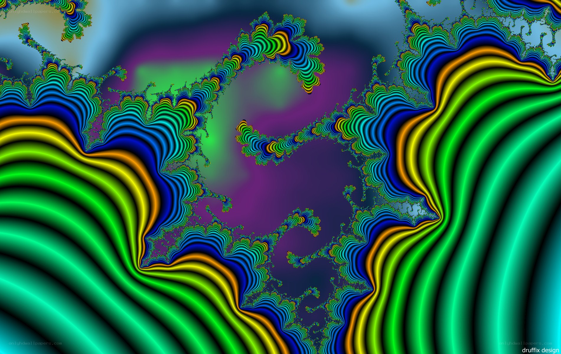 colorful fractal pattern