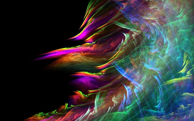 Colorful Fractal Pattern — Abstract, Colors