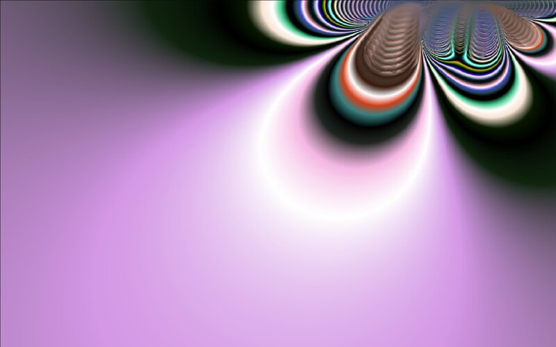 Colorful Fractal Pattern — Purple, Hypnotic, Abstract, Stripes