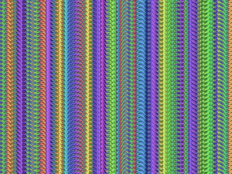 Colorful Fractal Pattern — Purple, Vibrant, Abstract, Stripes, Patterns