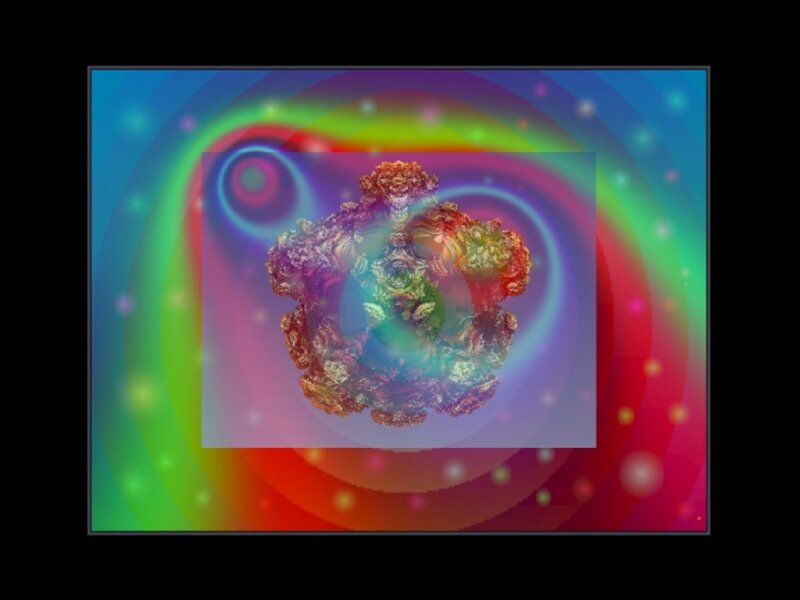 Colorful Fractal Pattern — Red, Hypnotic, Digital Art, Swirls
