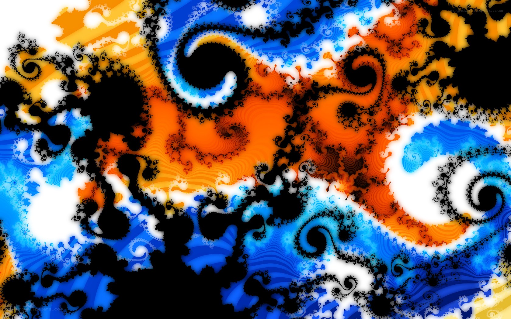 Colorful fractal patterns