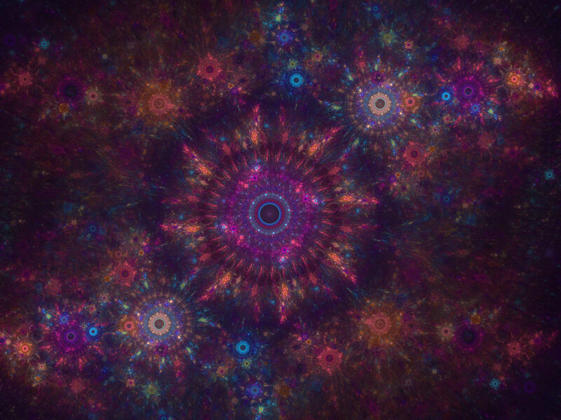 Colorful fractal patterns