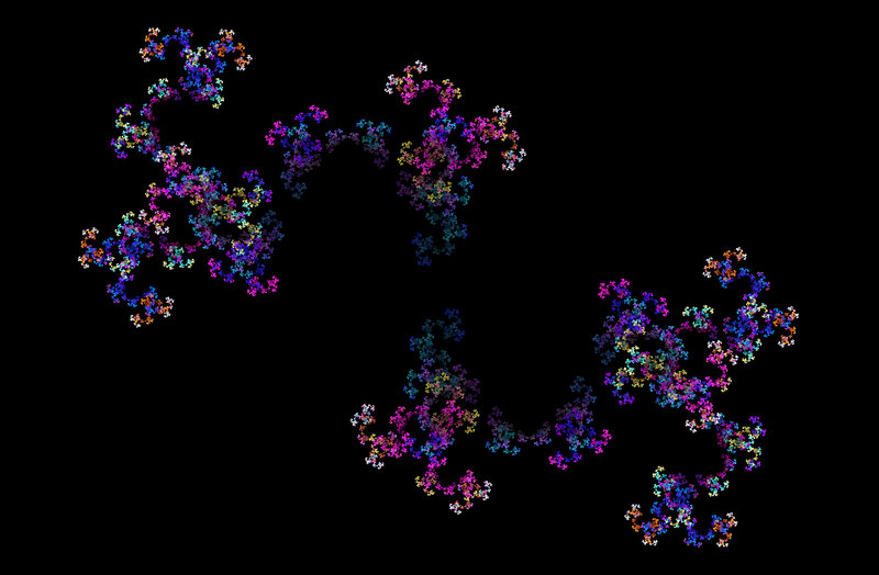 colorful fractal patterns