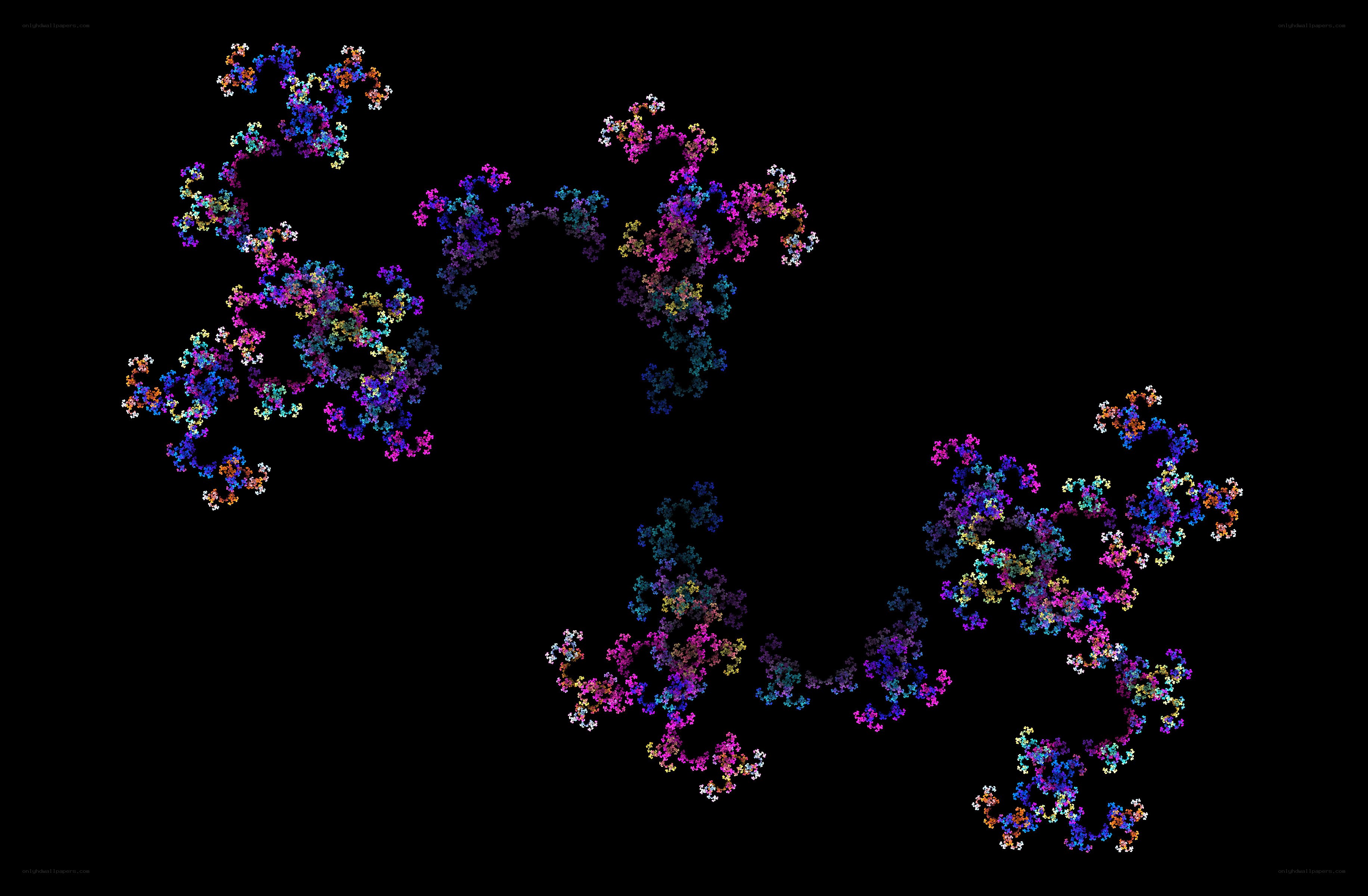 colorful fractal patterns
