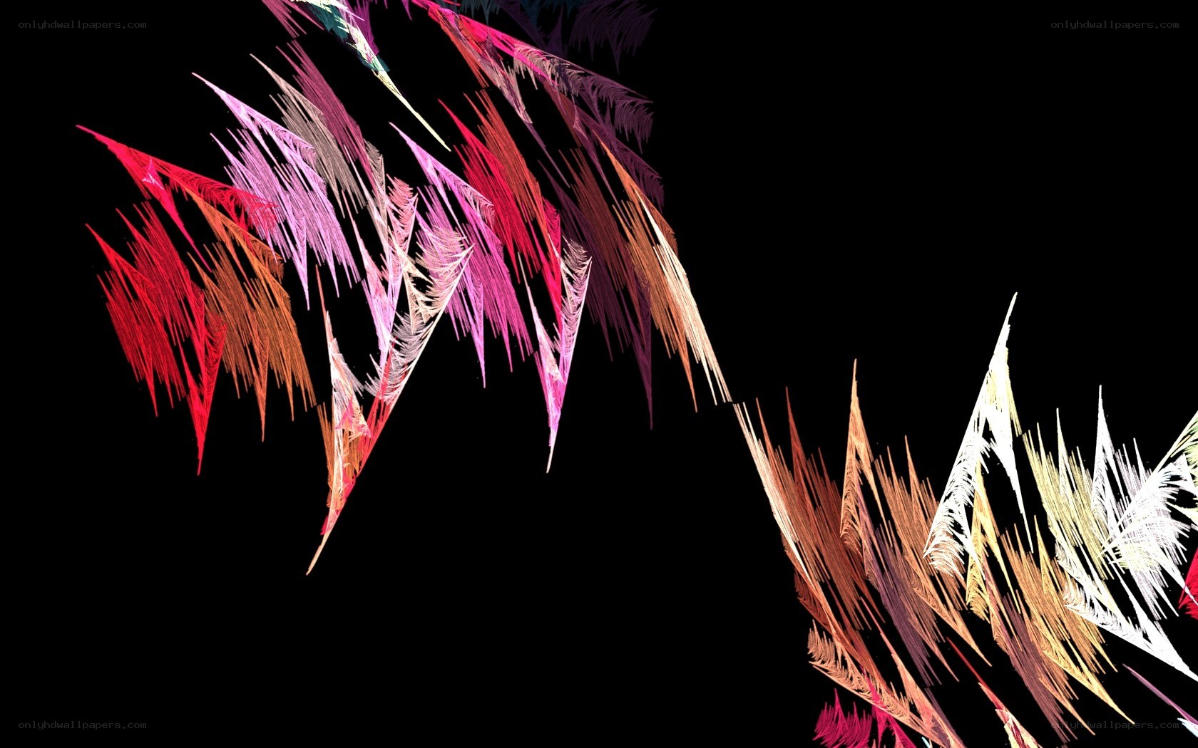 colorful fractal patterns