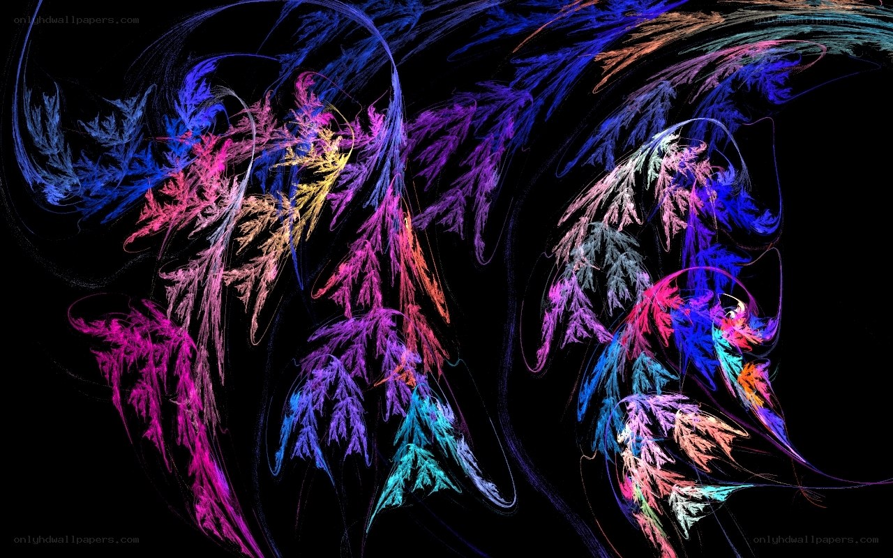colorful fractal patterns