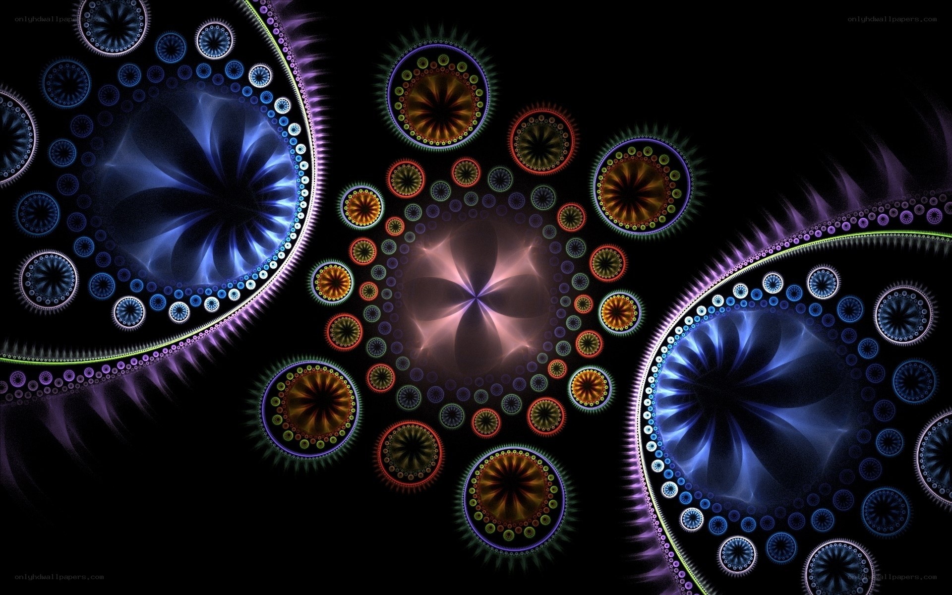 Colorful fractal patterns