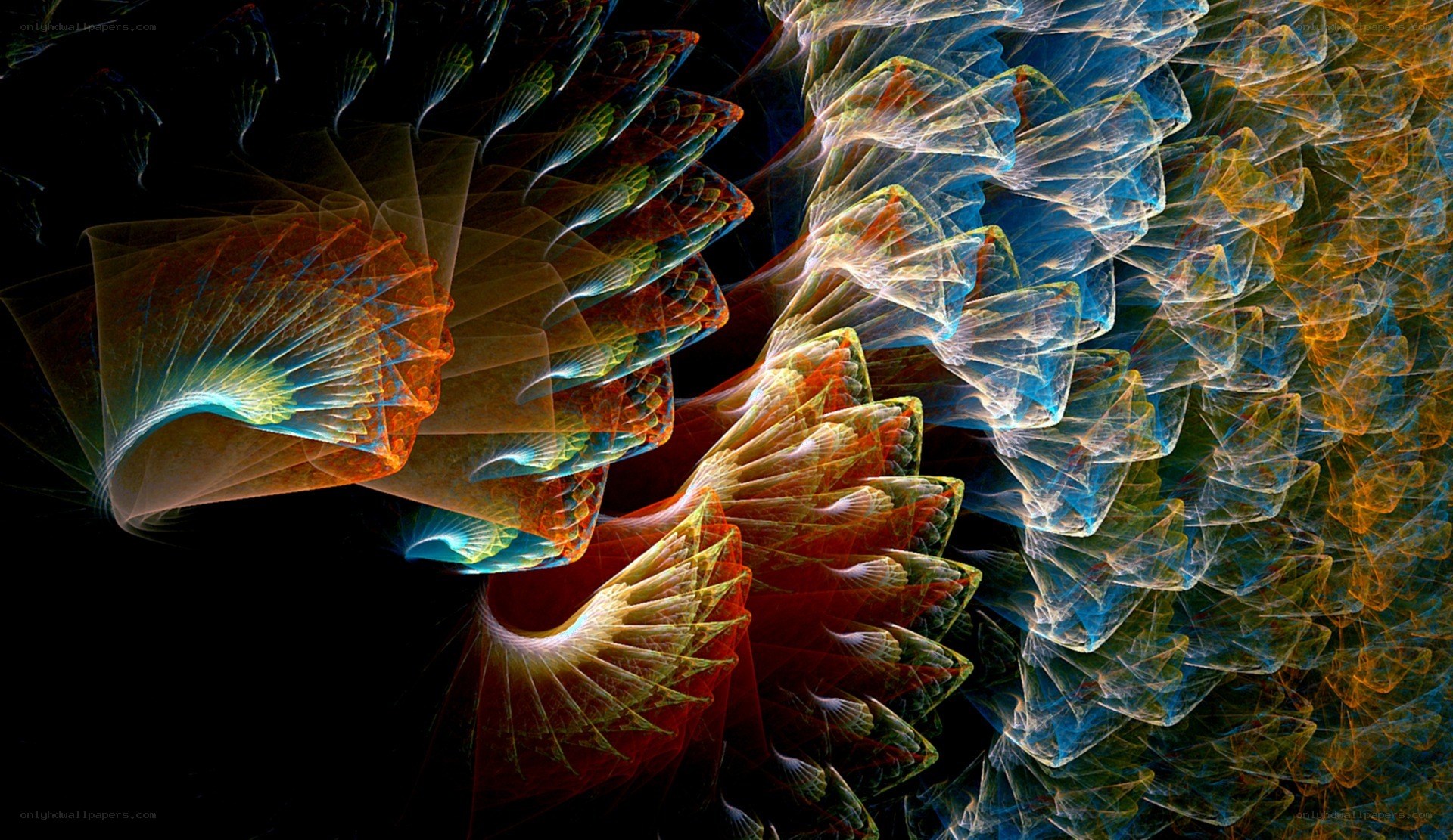 Colorful fractal patterns