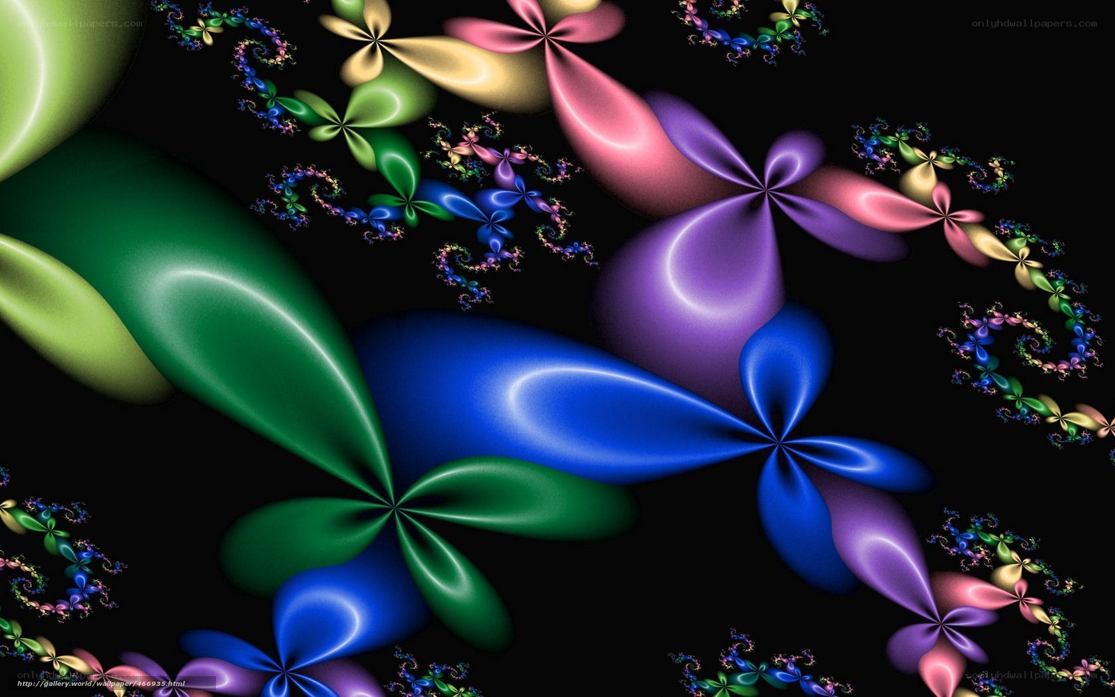 Colorful fractal patterns