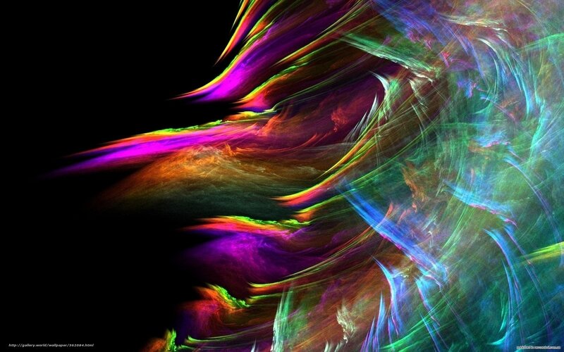 Colorful Fractal Patterns — Purple, Dynamic, Abstract, Colors