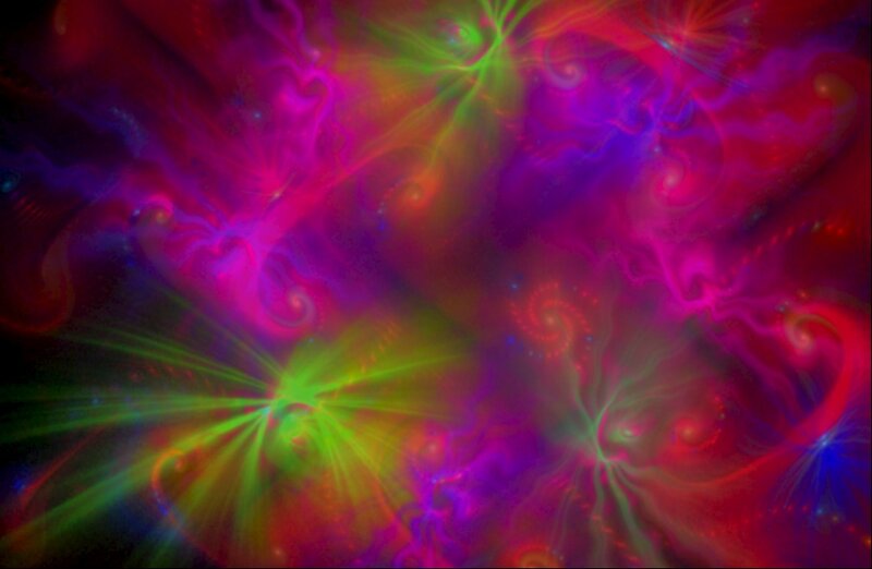 Colorful Fractal Patterns — Purple, Vibrant, Abstract, Swirls