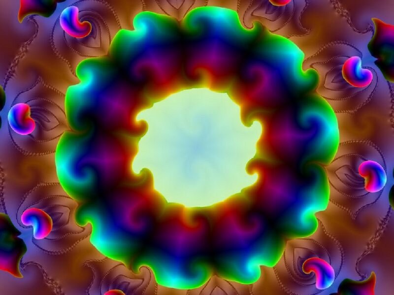 Colorful Fractal Ring